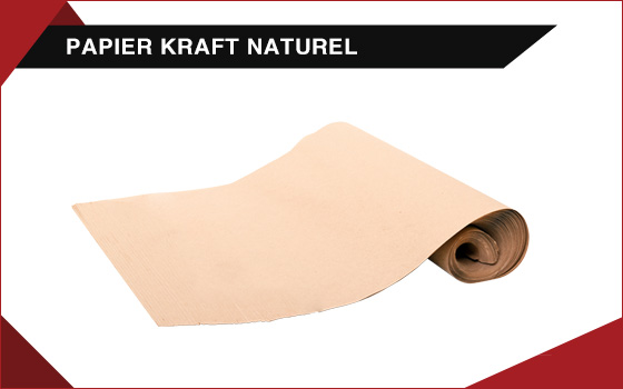 Papier Kraft Naturel DD30 En Rouleau - Papiers Et Emballages Arteau Montréal